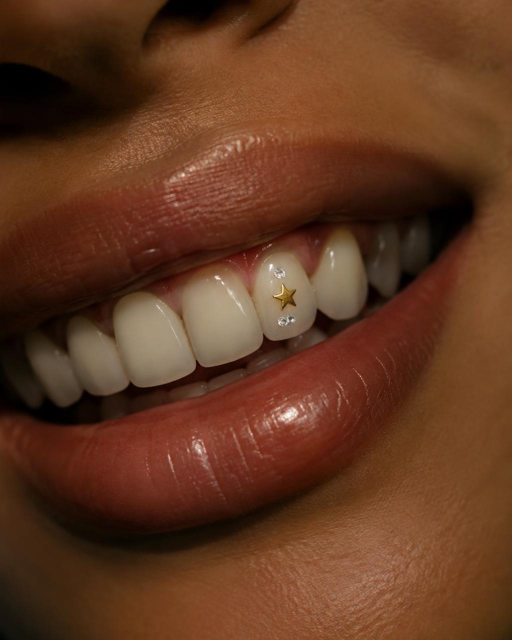 Disco Cowgirl signature tooth gem design